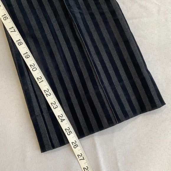Derek Lam 10 Crosby  Striped Crop Flare Trousers Women Size 8 - Picture 8 of 12